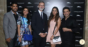 Longchamp celebrates the opening of its first boutique in India at DLF Emporio