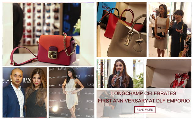 Longchamp Celebrates First Anniversary at DLF Emporio
