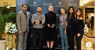 The Versace evening Palazzo Bag launch in association with Harper’s Bazaar